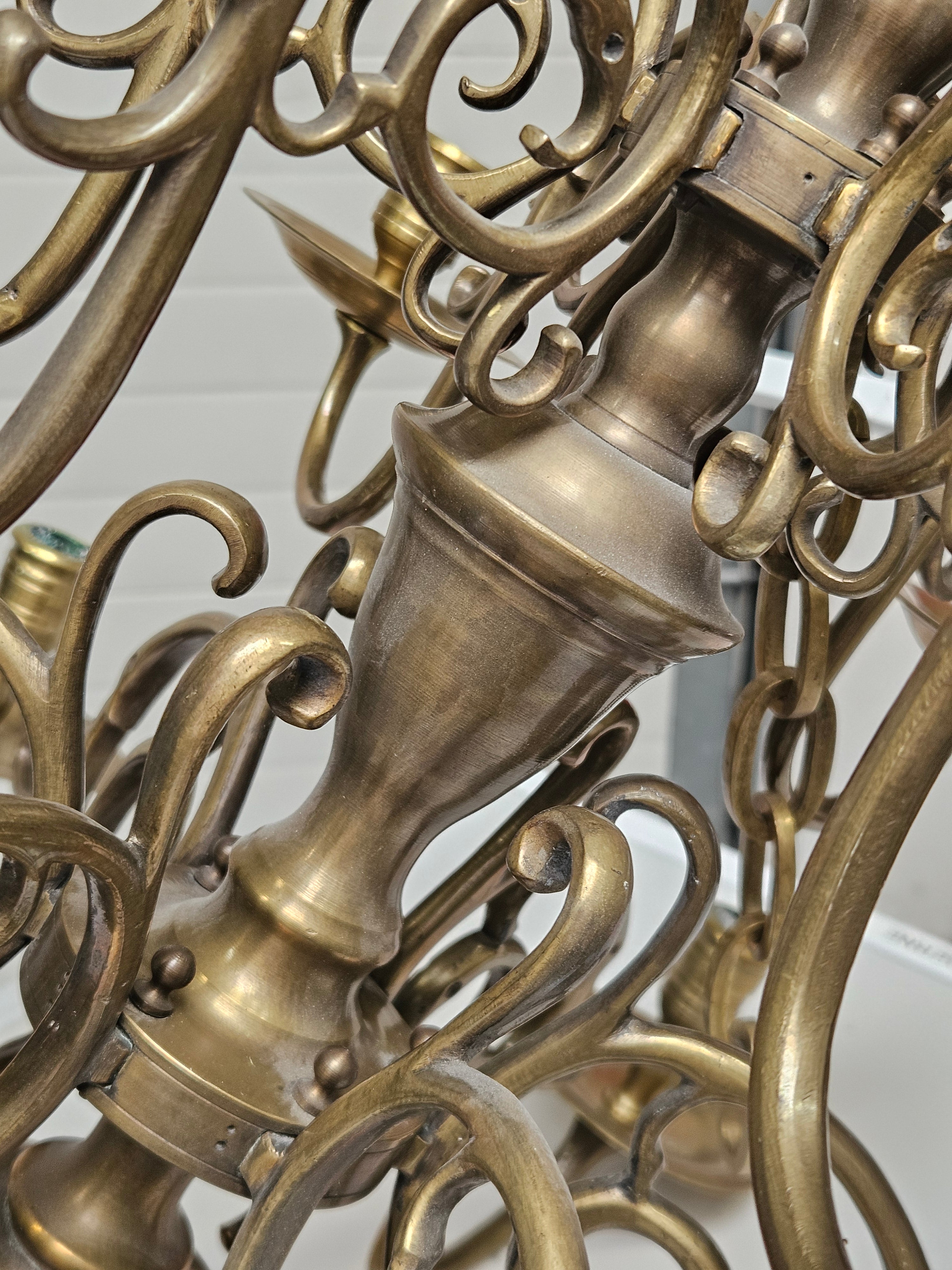 Lysekrone til stearinlys